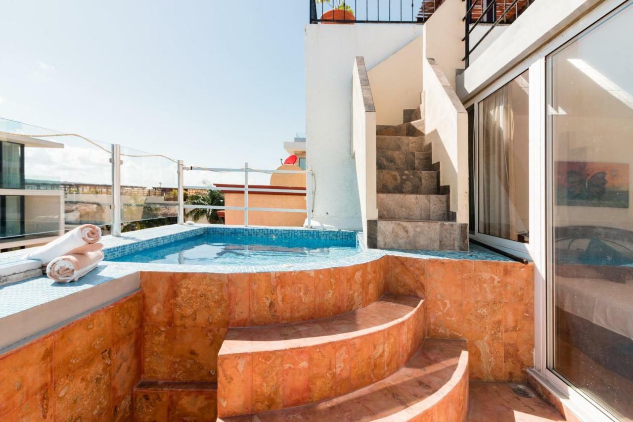Mamitas Penthouse Apartment Playa del Carmen Bagian luar foto